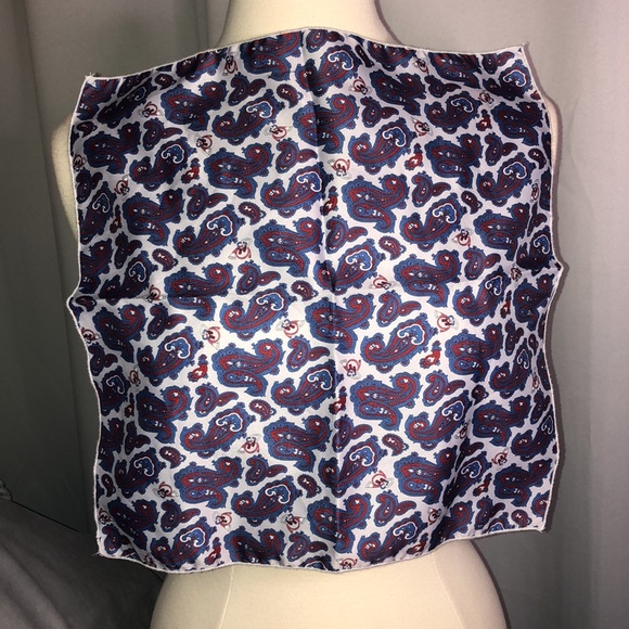 Vintage Pocket Square/ Handkerchief - Picture 2 of 3